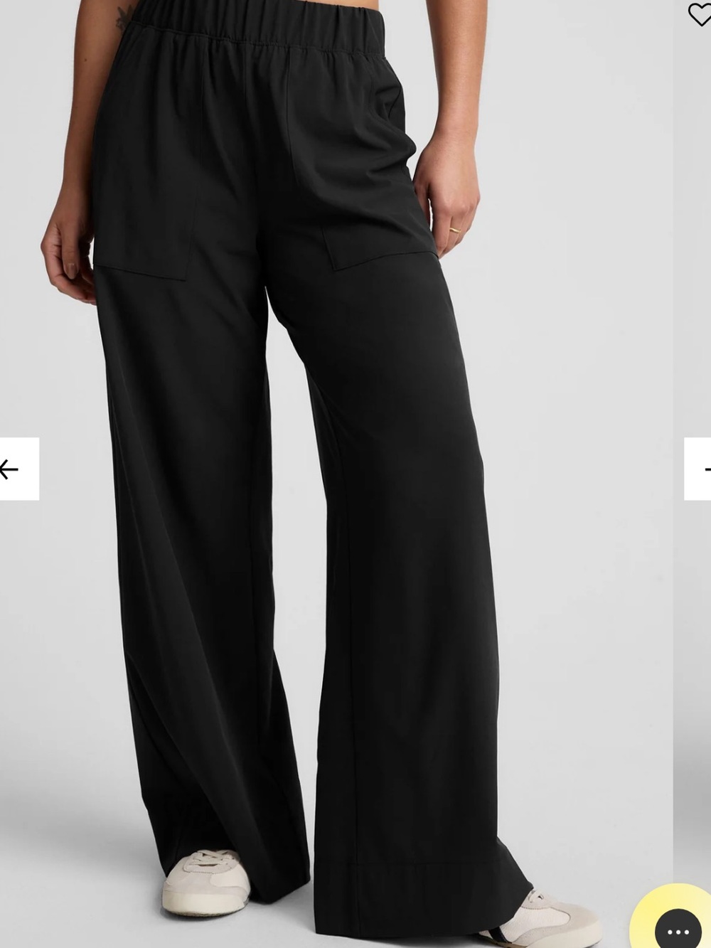 Beyond Yoga Black easy wide leg pant
